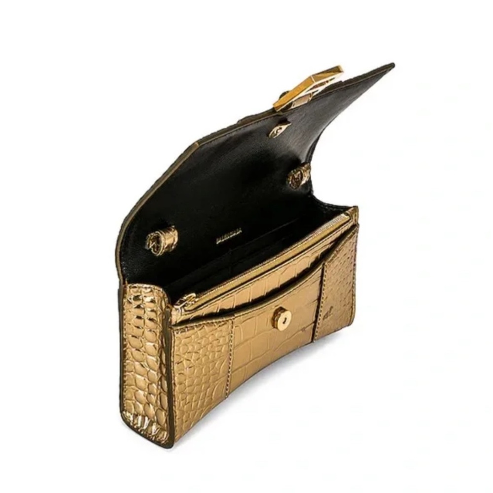 Gold balenciaga wallet bag - Picture 4 of 5